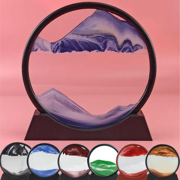 moving sand art picture round glass 3d natural landscape flowing sand frame hourglasses decor for home h88f
moving sand art picture round glass 3d natural landscape flowing sand frame hourglasses decor for home h88f