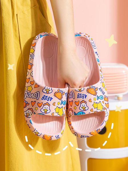 slippers eva couples sandals home slipper for women cartoon graffiti 2021 summer antiskid indoor bathroom men outdoor 3cm thick bottom, Black
slippers eva couples sandals home slipper for women cartoon graffiti 2021 summer antiskid indoor bathroom men outdoor 3cm thick bottom, Black