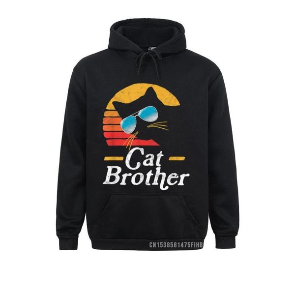 men's hoodies & sweatshirts cat brother vintage eighties style sun retro sunglasses hoodie unique mens leisure hip hop, Black
men's hoodies & sweatshirts cat brother vintage eighties style sun retro sunglasses hoodie unique mens leisure hip hop, Black