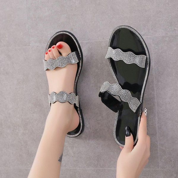 slippers 2021 women sandals woman rome fashion female shoes summer rhinestone flip flops chaussures femme, Black
slippers 2021 women sandals woman rome fashion female shoes summer rhinestone flip flops chaussures femme, Black