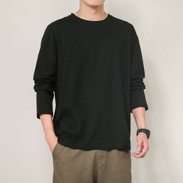 chaopai 2021 autumn spring fashion oversize solid tshirt men's long sleeve casual o neck t-shirt for man teesk7lg, White;black
chaopai 2021 autumn spring fashion oversize solid tshirt men's long sleeve casual o neck t-shirt for man teesk7lg, White;black