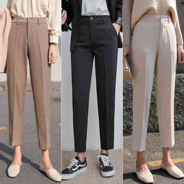 women's pants & capris spring and autumn cropped suit plus size straight loose loose-fitting casual trousers eight-point cigarette, Black;white
women's pants & capris spring and autumn cropped suit plus size straight loose loose-fitting casual trousers eight-point cigarette, Black;white