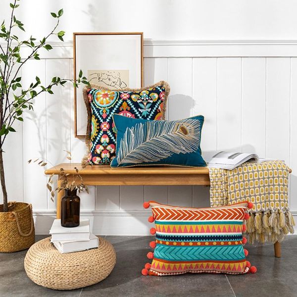 cushion/decorative pillow embroidery vintage boho cushion cover handmade throw covers home decor backrest case pillowcase
cushion/decorative pillow embroidery vintage boho cushion cover handmade throw covers home decor backrest case pillowcase