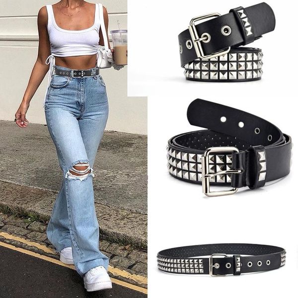 belts women's single double or rivet grommet belt, punk waist belt with chain detachable 2 hole, Black;brown
belts women's single double or rivet grommet belt, punk waist belt with chain detachable 2 hole, Black;brown