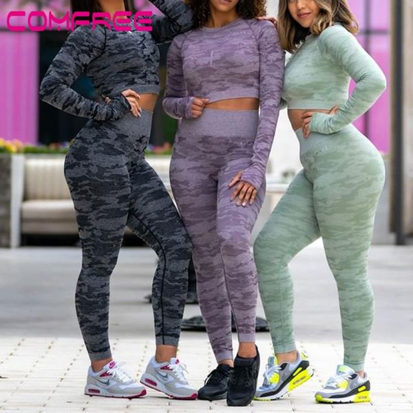 women yoga set sport outfits gym sportswear fitness clothing long sleeves crop seamless workout leggings running suits, White;red
women yoga set sport outfits gym sportswear fitness clothing long sleeves crop seamless workout leggings running suits, White;red
