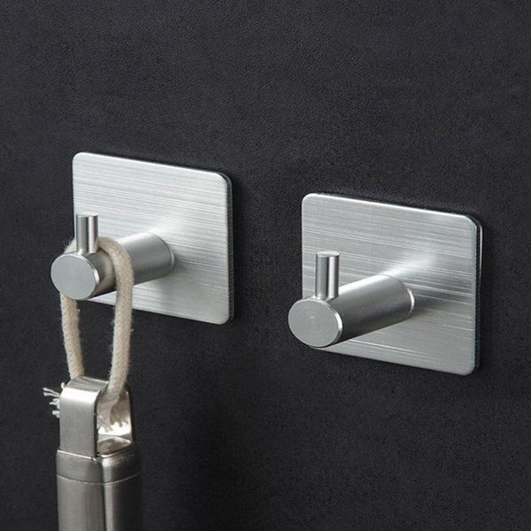 hooks & rails aluminum hook self adhesive home wall door storage multifunction clothes rack hanger towel for bathroom kitchen
hooks & rails aluminum hook self adhesive home wall door storage multifunction clothes rack hanger towel for bathroom kitchen