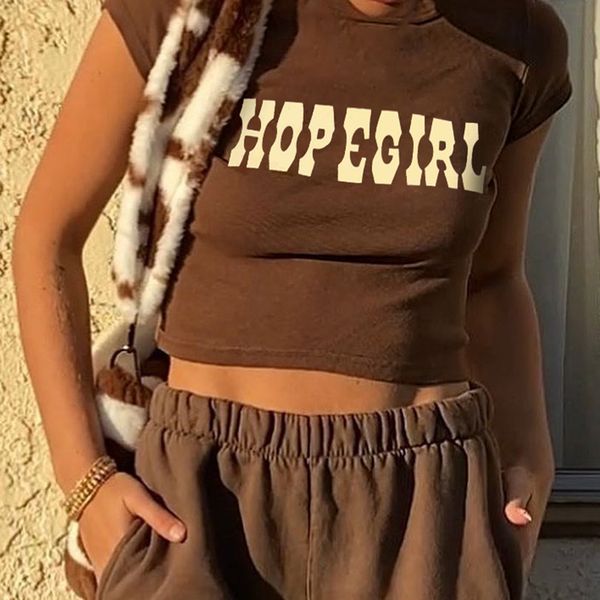 letter print brown womens t-shirts streetwear short sleeve casual crop korean style 90s outfits skinny tee, White
letter print brown womens t-shirts streetwear short sleeve casual crop korean style 90s outfits skinny tee, White