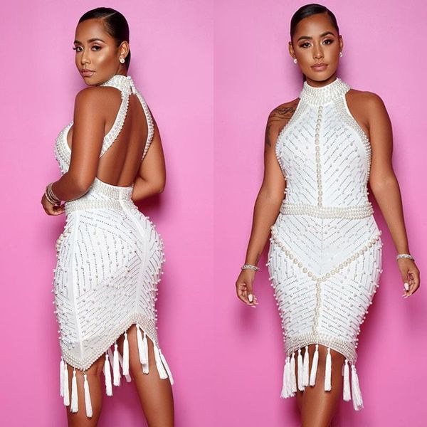 ethnic clothing african dress for women 2021 vestido femme high collar quality elegant tassel sleeveless party club lady, Red 
ethnic clothing african dress for women 2021 vestido femme high collar quality elegant tassel sleeveless party club lady, Red