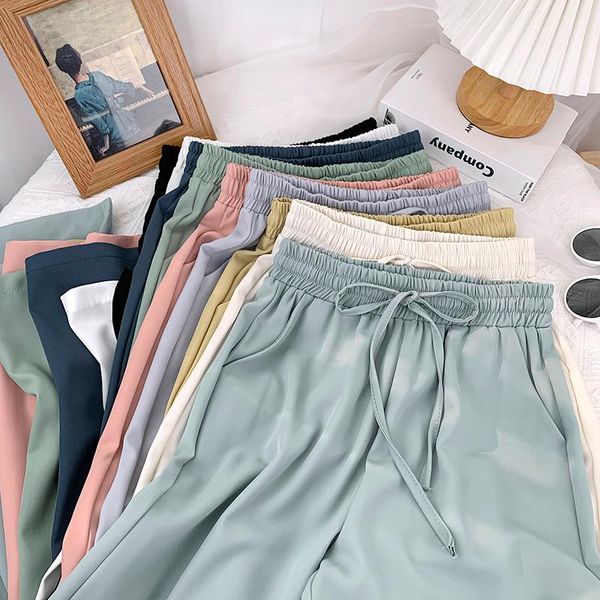 women's pants & capris wholesale 2021 spring summer autumn fashion casual long women woman female ol wide leg bvy135, Black;white
women's pants & capris wholesale 2021 spring summer autumn fashion casual long women woman female ol wide leg bvy135, Black;white