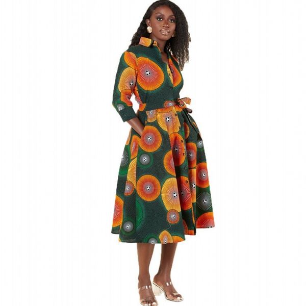 elegant office lady african dresses for women 3/4 blouse the line fall fashion impression big swing party dress cbrb, Black;gray
elegant office lady african dresses for women 3/4 blouse the line fall fashion impression big swing party dress cbrb, Black;gray