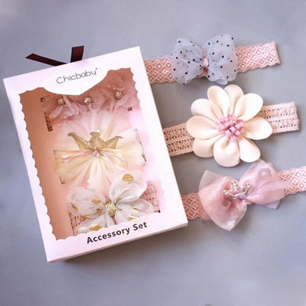 3pcs/set bow crown headbands with box for baby girls flower hairbands elastic turban for children pgraphed ps accessory, Slivery;white
3pcs/set bow crown headbands with box for baby girls flower hairbands elastic turban for children pgraphed ps accessory, Slivery;white