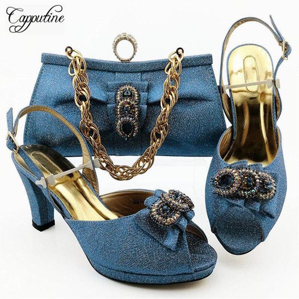 dress shoes capputine and bag set in african design italian decorated with stone matching for party, Black
dress shoes capputine and bag set in african design italian decorated with stone matching for party, Black