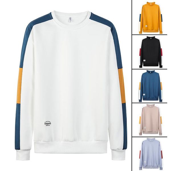 men's hoodies & sweatshirts 2021 autumn sweatshirt long-sleeved korean style trend round neck m-4xl loose streetwear fashion cloth whol, Black
men's hoodies & sweatshirts 2021 autumn sweatshirt long-sleeved korean style trend round neck m-4xl loose streetwear fashion cloth whol, Black