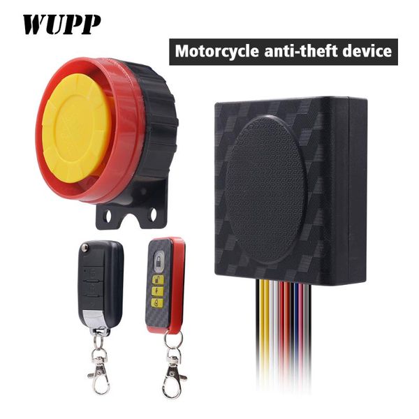 theft protection wupp 12v universal motorcycle anti-theft alarm can be activated with one button security system two pcs key
theft protection wupp 12v universal motorcycle anti-theft alarm can be activated with one button security system two pcs key