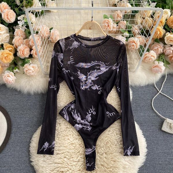 autumn vintage clothes print women jumpsuits long sleeve t shirt see through bodysuit, Black;white
autumn vintage clothes print women jumpsuits long sleeve t shirt see through bodysuit, Black;white