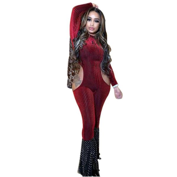 women's jumpsuits & rompers women hollow out tertleneck long sleeve club jumpsuit womens green wine red bodycon, Black;white
women's jumpsuits & rompers women hollow out tertleneck long sleeve club jumpsuit womens green wine red bodycon, Black;white