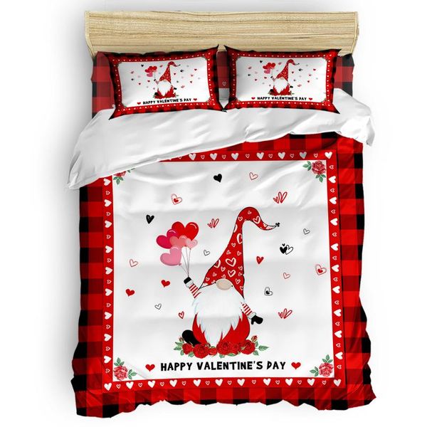 bedding sets happy valentine's day plaid gnome duvet cover set with pillowcase home decoration bed comforters king size
bedding sets happy valentine's day plaid gnome duvet cover set with pillowcase home decoration bed comforters king size