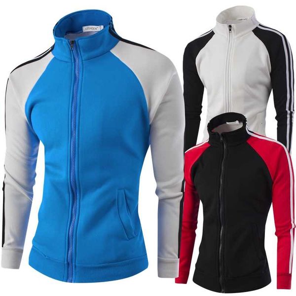 mens clothing winter fleece striped jackets stand collar athletic slim fit contrast color coats, Black;brown
mens clothing winter fleece striped jackets stand collar athletic slim fit contrast color coats, Black;brown