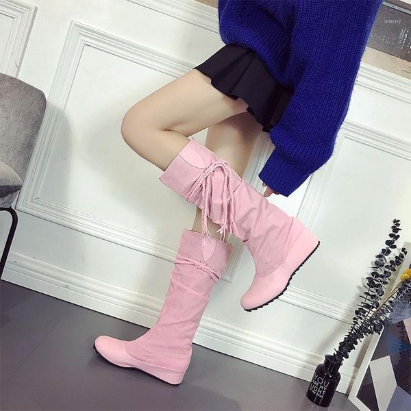 boots frosted tassel women's height increasing female ladies student high heel autumn winter casual shoes footwear1, Black
boots frosted tassel women's height increasing female ladies student high heel autumn winter casual shoes footwear1, Black