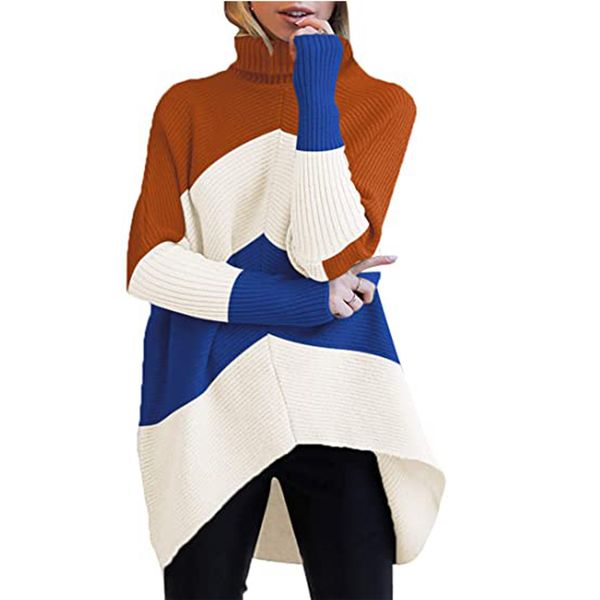 women's blouses winter turtleneck long batwing sleeve ladies knit soft upper sweater warmer pull femme 5* 9stf, White;black
women's blouses winter turtleneck long batwing sleeve ladies knit soft upper sweater warmer pull femme 5* 9stf, White;black