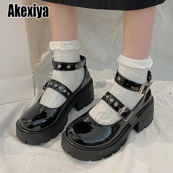 dress shoes brand ladies spring leather pumps fashion wedges high heels women punk gothic lolita platform woman o409, Black
dress shoes brand ladies spring leather pumps fashion wedges high heels women punk gothic lolita platform woman o409, Black