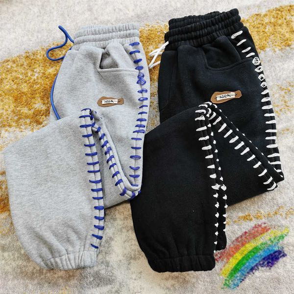men's pants pants ader error men women blue side needlework lounge adererror cosmos leather fabric patch tro aldd, Black
men's pants pants ader error men women blue side needlework lounge adererror cosmos leather fabric patch tro aldd, Black