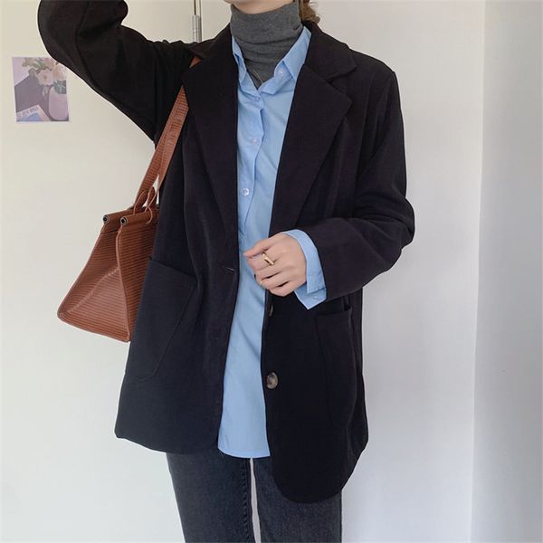 women's suits & blazers casual hzirip all solid leisure games short high-quality jackets loose lady of the chic office blazers elegance, White;black
women's suits & blazers casual hzirip all solid leisure games short high-quality jackets loose lady of the chic office blazers elegance, White;black