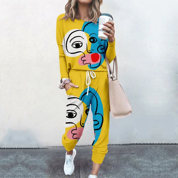 Retro fun and strange printing pattern casual suit autumn and winter clothing 3D digital printing, White
Retro fun and strange printing pattern casual suit autumn and winter clothing 3D digital printing, White