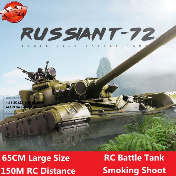 65cm large size 2.4g 116 remote control millity tank t72 model rc battle tank can smoke sound effect 150m rc distance 30mins to
65cm large size 2.4g 116 remote control millity tank t72 model rc battle tank can smoke sound effect 150m rc distance 30mins to