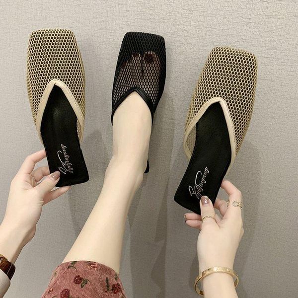 slippers square toe shoes woman 2021 flat luxury slides thin heels designer cover sewing rubber fashion basic pu cotton fabric, Black
slippers square toe shoes woman 2021 flat luxury slides thin heels designer cover sewing rubber fashion basic pu cotton fabric, Black
