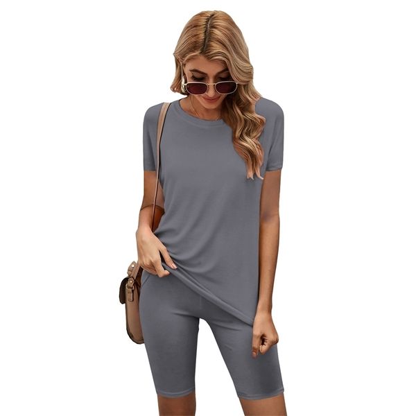solid tracksuit matching sets women two piece outfits classic 90s t-shirt biker shorts sweatpants wholesale plus size 4xl 210525, White
solid tracksuit matching sets women two piece outfits classic 90s t-shirt biker shorts sweatpants wholesale plus size 4xl 210525, White