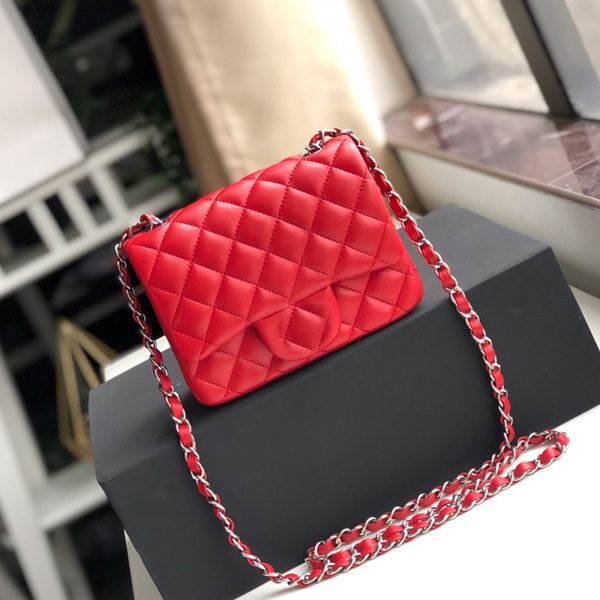 designer women's luxury shoulder bag classic fashion cross bag leather handbag classic chain sheepskin cow leather handbag, Red;black
designer women's luxury shoulder bag classic fashion cross bag leather handbag classic chain sheepskin cow leather handbag, Red;black