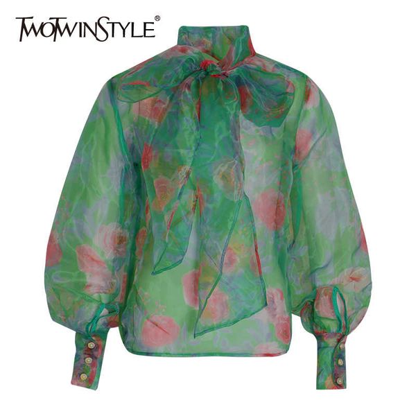 twotwinstyle bohemian print women's shirts stand collar lantern long sleeve lace up female shirt blouse female 2021 fashion new cx20061, White
twotwinstyle bohemian print women's shirts stand collar lantern long sleeve lace up female shirt blouse female 2021 fashion new cx20061, White