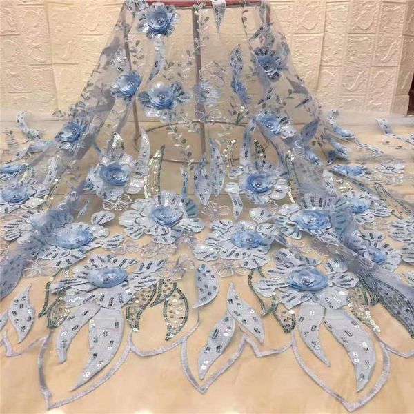 ribbon sky blue african lace fabric 2021 french 3d flower design with sequins for wedding party, Pink;blue
ribbon sky blue african lace fabric 2021 french 3d flower design with sequins for wedding party, Pink;blue