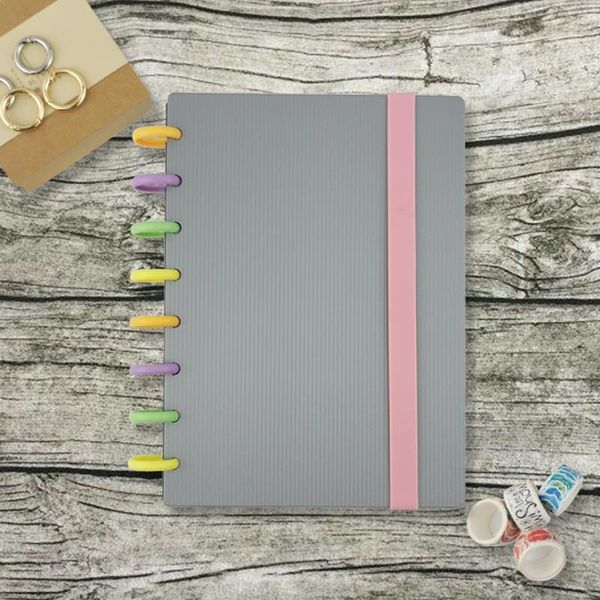 notepads mushroom hole a5 dot grid notebook silver gray vertical stripe cover 60 sheets inner paper with binding discs index sticky notes, Purple;pink
notepads mushroom hole a5 dot grid notebook silver gray vertical stripe cover 60 sheets inner paper with binding discs index sticky notes, Purple;pink