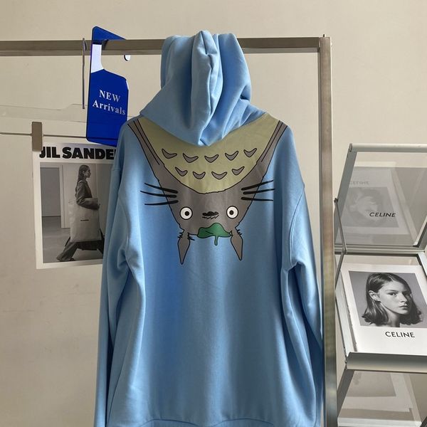 21 autumn winter chinchilla luo + terry cotton embroidery hoodie printed letters loose fashion men and women alike, Black
21 autumn winter chinchilla luo + terry cotton embroidery hoodie printed letters loose fashion men and women alike, Black