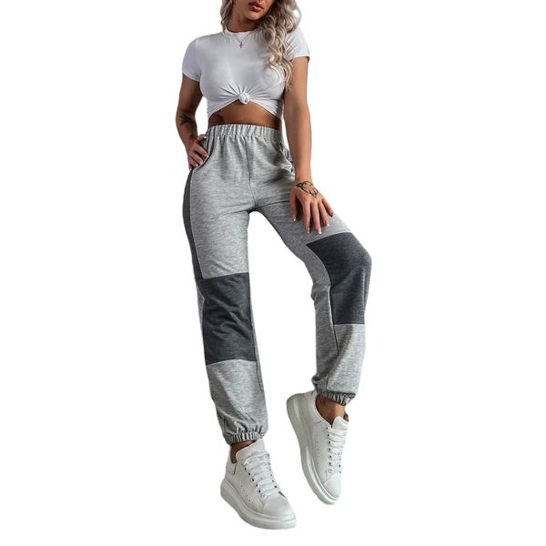 fashion jogging patchwork casual sport pants women high waist baggy hip hop street harem trousers streetwear sweatpants joggers, Black
fashion jogging patchwork casual sport pants women high waist baggy hip hop street harem trousers streetwear sweatpants joggers, Black