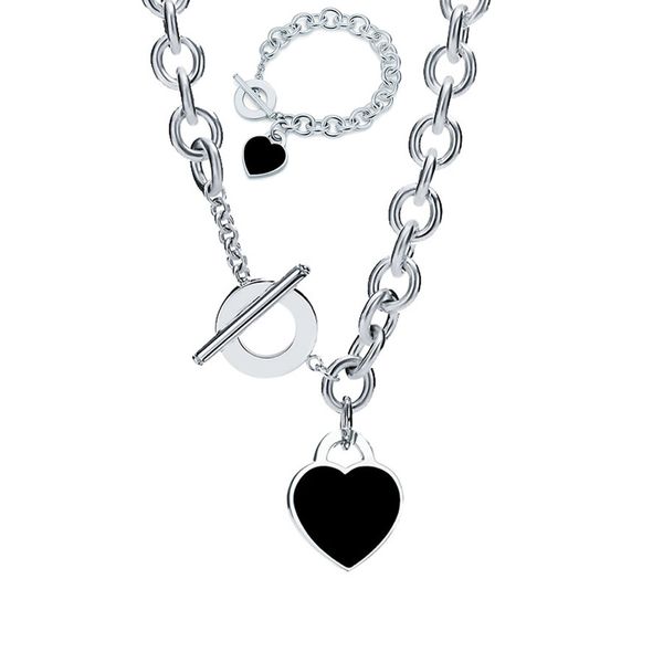 luxury necklace designer jewelry bracelet brand shaped tfny heart necklace for womens fashion brands necklaces valentine's day birthday, Silver
luxury necklace designer jewelry bracelet brand shaped tfny heart necklace for womens fashion brands necklaces valentine's day birthday, Silver