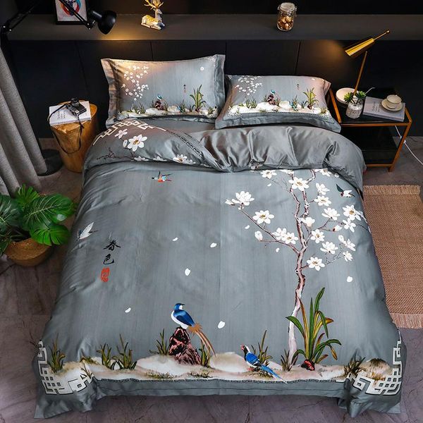 new chinoiserie chic floral bird printing bedding set 600tc egyptian cotton duvet cover set flat or fitted bed sheet pillowcases
new chinoiserie chic floral bird printing bedding set 600tc egyptian cotton duvet cover set flat or fitted bed sheet pillowcases