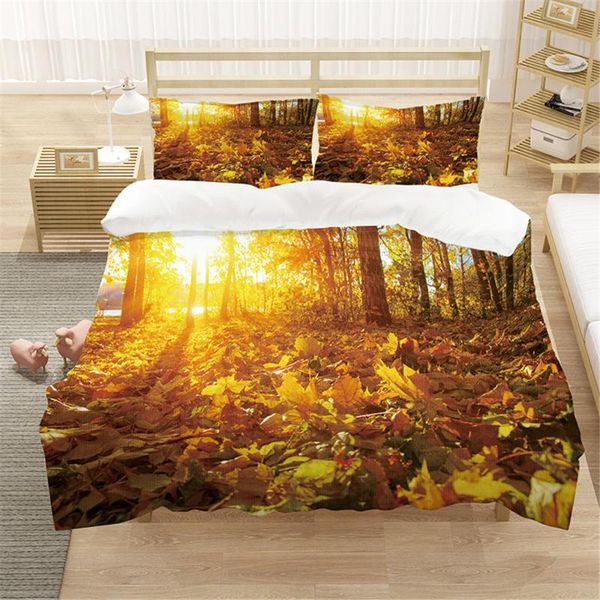 bedding sets autumn forest fallen leaf scenery 3d luxury set duvet cover home textile king double full single size dropship
bedding sets autumn forest fallen leaf scenery 3d luxury set duvet cover home textile king double full single size dropship