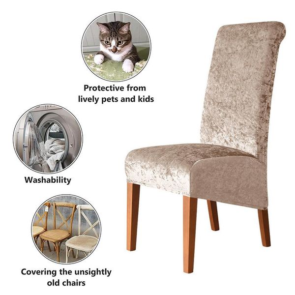 chair covers high back dining cover xl kitchen elastic slipcover stretch seat case for room wedding el banquet
chair covers high back dining cover xl kitchen elastic slipcover stretch seat case for room wedding el banquet