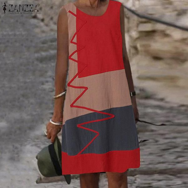 casual dresses vintage patchwork dress 2022 summer women sleeveless sundress color block knee-length vestidos ol work robe femme, Black;gray
casual dresses vintage patchwork dress 2022 summer women sleeveless sundress color block knee-length vestidos ol work robe femme, Black;gray