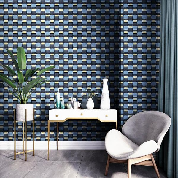 ins wallpaper blue mosaic lattice modern simple clothing store living room dining room bedroom nordic wallpape
ins wallpaper blue mosaic lattice modern simple clothing store living room dining room bedroom nordic wallpape