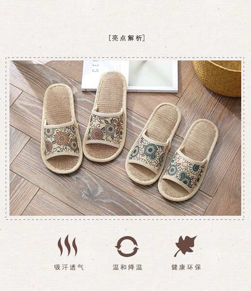 2021 home non-slip linen slippers female summer men's bedroom soft bottom couple wood floor four seasons spring and autumn fabri, Black
2021 home non-slip linen slippers female summer men's bedroom soft bottom couple wood floor four seasons spring and autumn fabri, Black