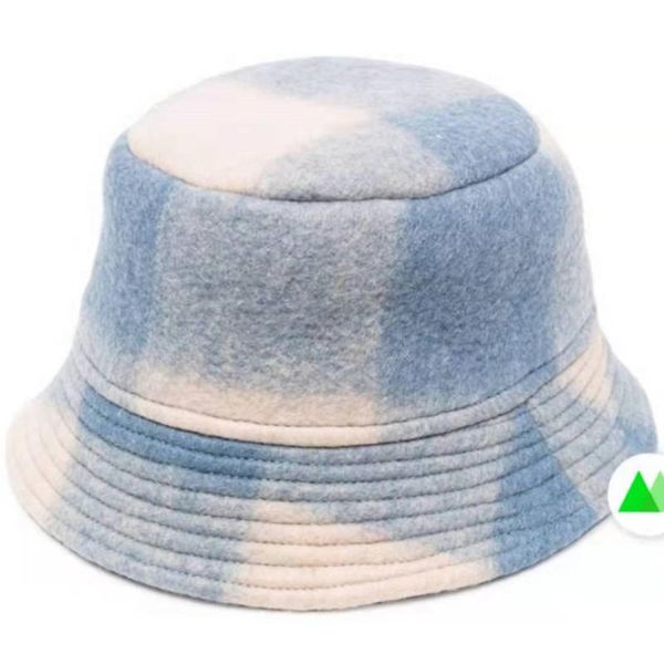 wide brim hats women plaid caps bucket hats2021 autumn winter bob homme wool and cotton casual snow warm hat, Blue;gray
wide brim hats women plaid caps bucket hats2021 autumn winter bob homme wool and cotton casual snow warm hat, Blue;gray