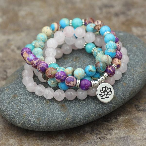 charm bracelets 108 mala bracelet women's accessories natural stone jewelry drop, Golden;silver
charm bracelets 108 mala bracelet women's accessories natural stone jewelry drop, Golden;silver