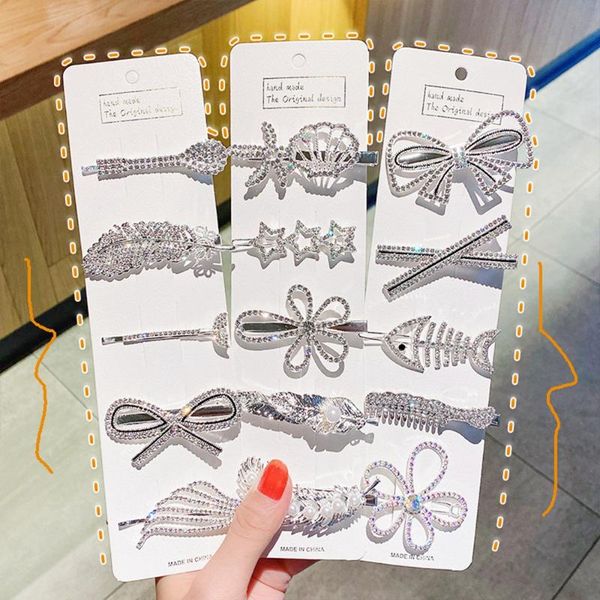 hair clips & barrettes 1set women luxury shining crystal elegant headband ornament hairpins fashion accessories, Golden;silver
hair clips & barrettes 1set women luxury shining crystal elegant headband ornament hairpins fashion accessories, Golden;silver