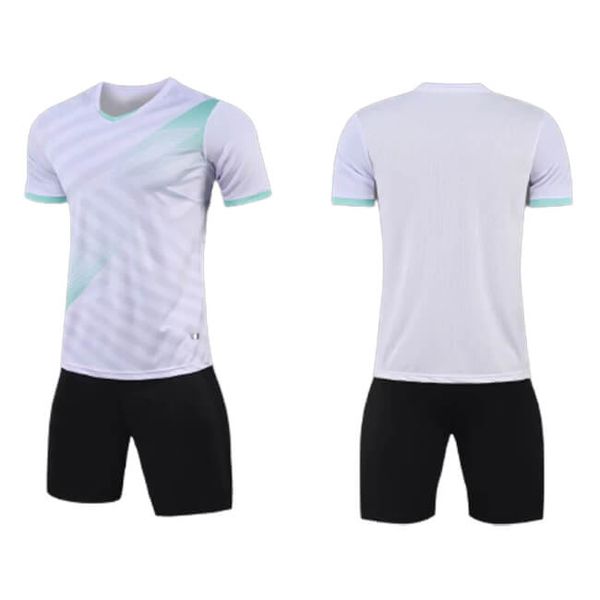 custom jerseys shorts diy logo name number sponsor soccer kits men's sports training sets white football uniforms for team player
custom jerseys shorts diy logo name number sponsor soccer kits men's sports training sets white football uniforms for team player
