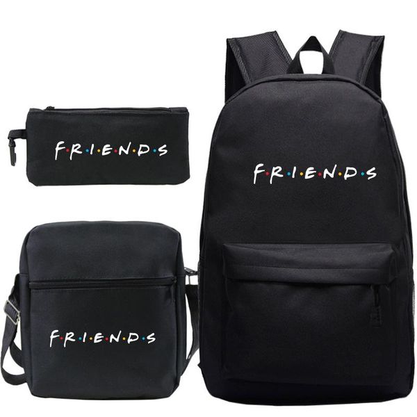 backpack 3 pcs set friends plecak pencil case shoulder school bag teens girl boy travel mochila lapbags for men women
backpack 3 pcs set friends plecak pencil case shoulder school bag teens girl boy travel mochila lapbags for men women