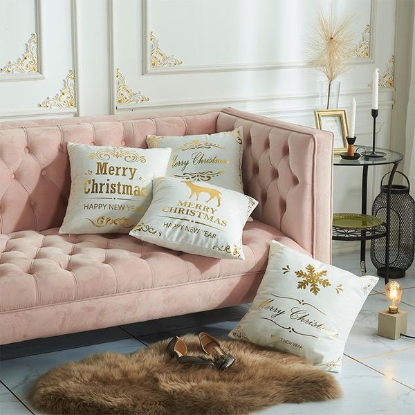 cushion/decorative pillow 2021 christmas bronzing without core more than cover styles sofa cushion
cushion/decorative pillow 2021 christmas bronzing without core more than cover styles sofa cushion